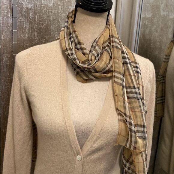 Theory Women's 100% cashmere Cream Cardigan Sweater, M - Picture 3 of 7